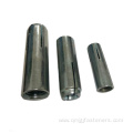 Metric drop in expansion anchor bolts fluted